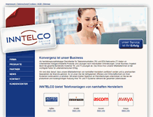 Tablet Screenshot of inntelco.at